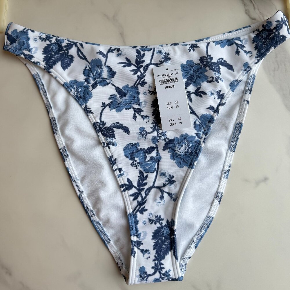 NWT Abercrombie | Mid Rise High-Leg Moderate Bottom